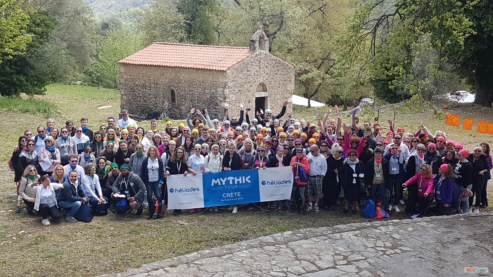 Mythic Tour d'Héliades en Crète en avril 2018